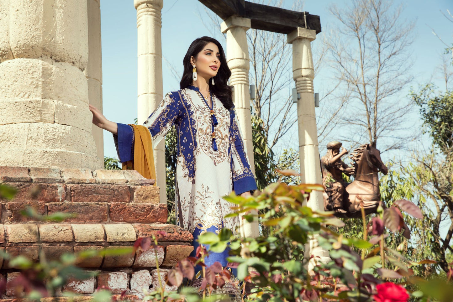 10-VALERIE | Zarqash | Tresor Lawn Collection 2020