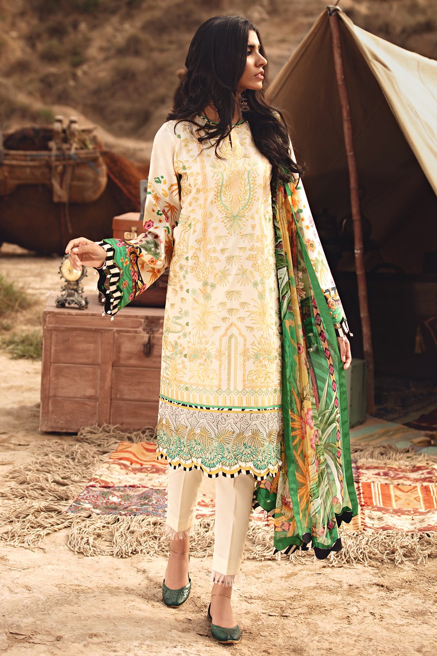 Samar | Jazmin Karvaan Lawn Collection 2021