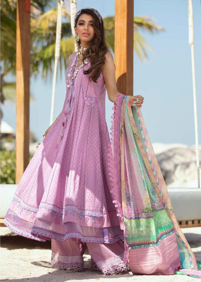 MARBELLA MAUVE - FTA-06 | Farah Talib Aziz | ilo ilo Spring Summer Lawn 2022