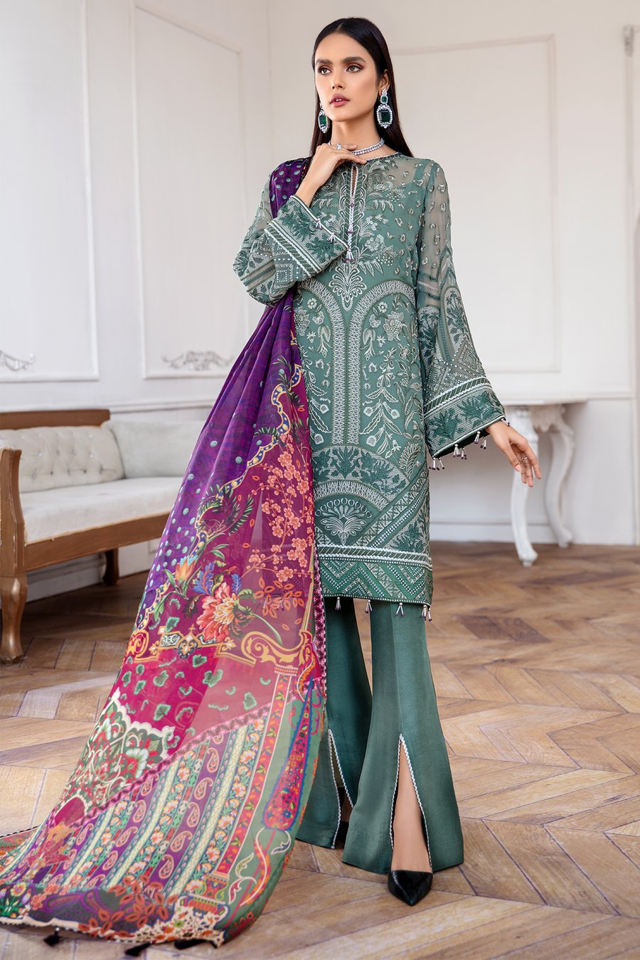 Jazmin | Mahpare | Unstitched | Collection '20