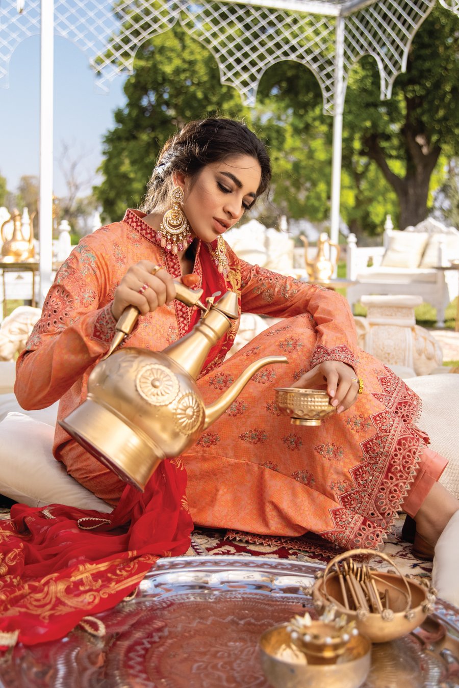FL-01 QILA (3PC) | Iznik Festive Lawn Collection 2021