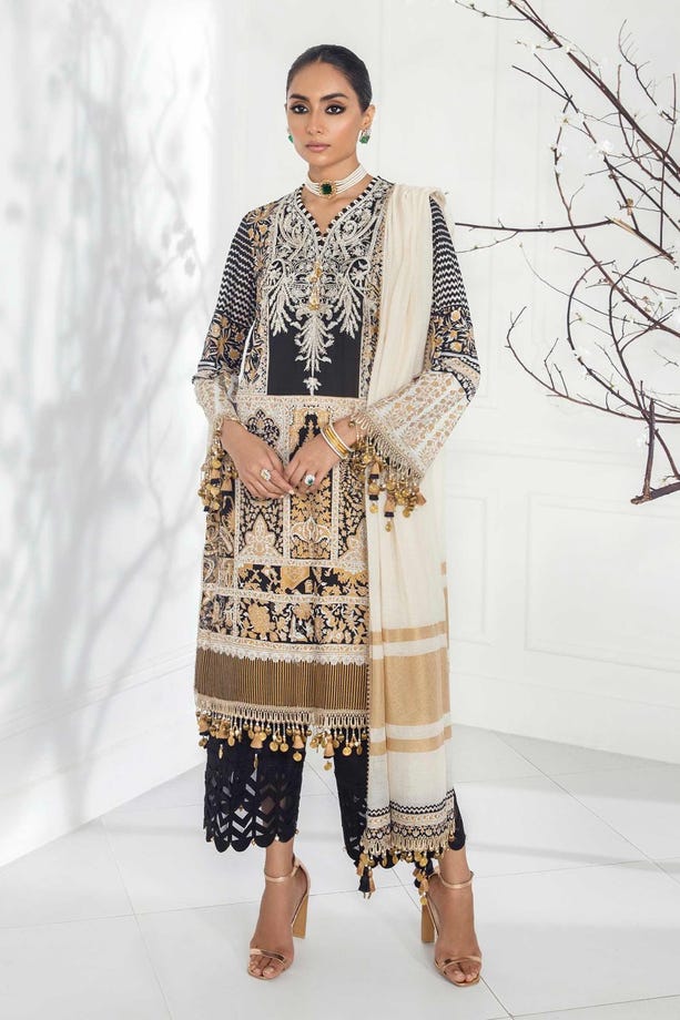 B211-006B-CU | Sana Safinaz | Kurnool Collection 2021