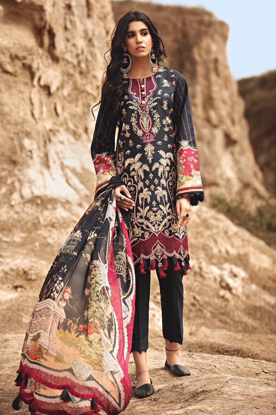 Kohl | Jazmin Karvaan Lawn Collection 2021