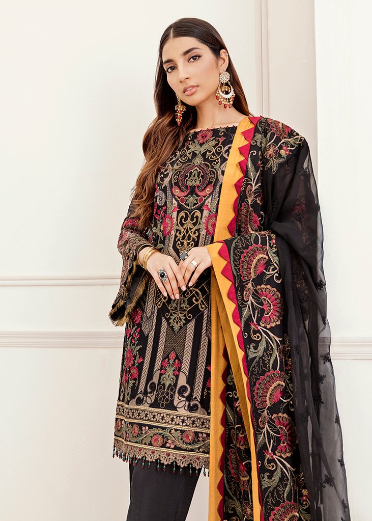 Coal Clouds | Afrozeh | La Fuchsia Collection