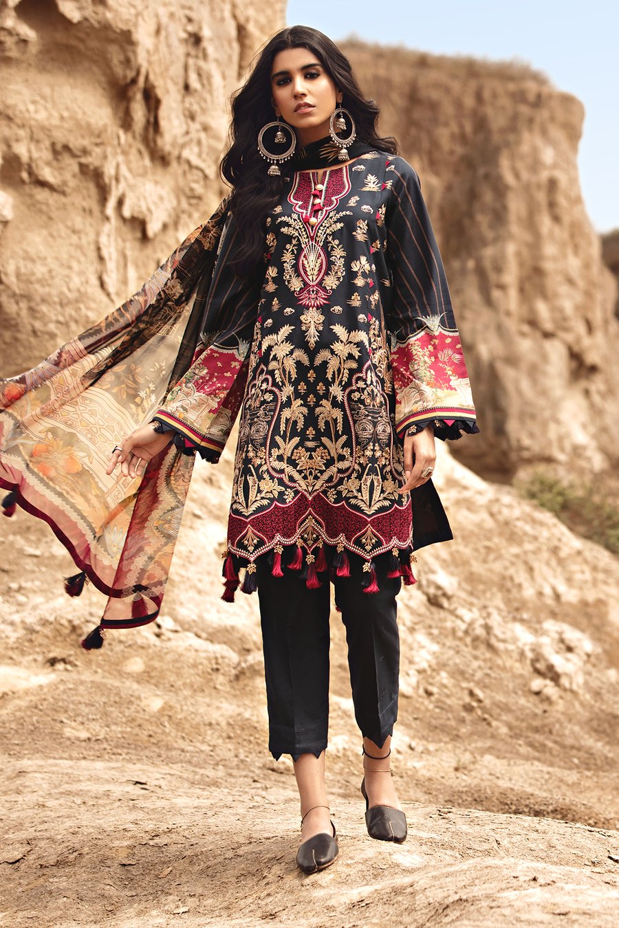 Kohl | Jazmin Karvaan Lawn Collection 2021