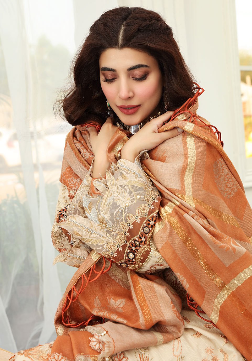 EWC 3A - Marigold | Elaf | Luxury Winter Collection 2021