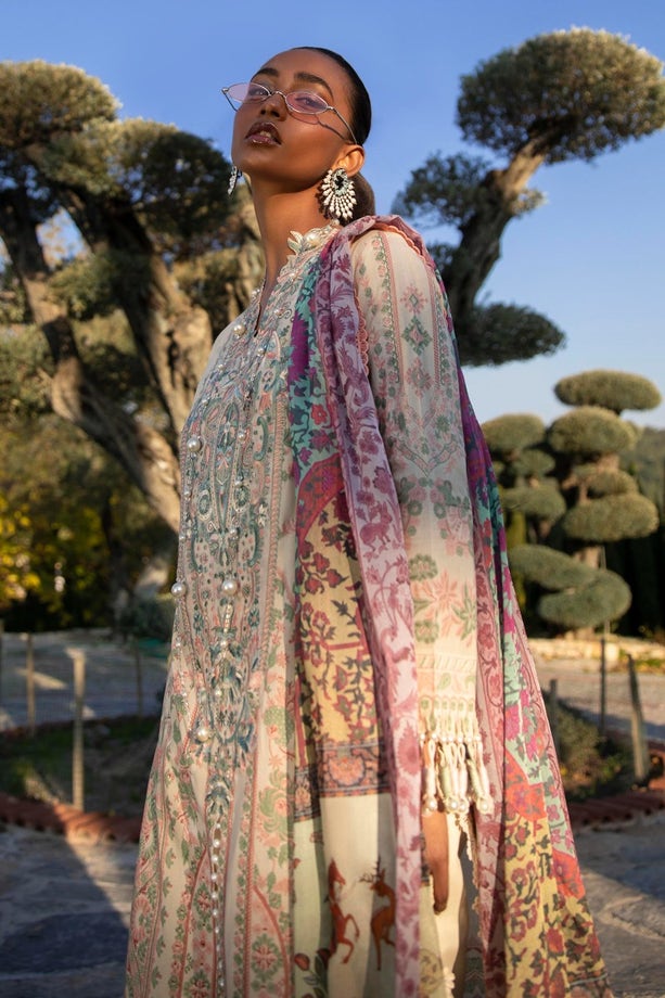 7B | Sana Safinaz | Muzlin Eid Lawn 2022