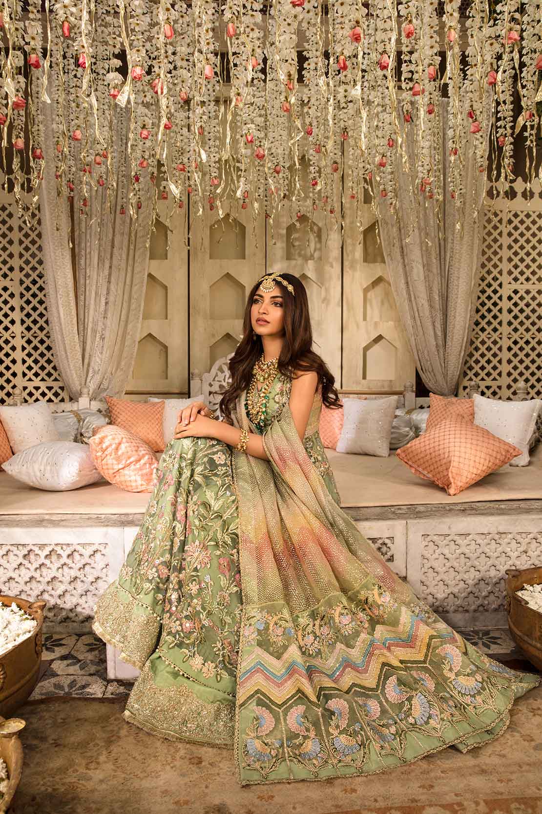 Sheeshay Hazaron - Mint - 1B | Crimson X Saira Shakira | Wedding Collection 2022