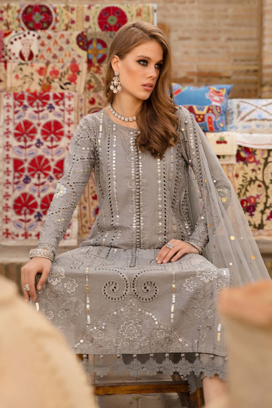 8B | Maria B | Voyage A Luxe Luxury Eid Lawn 2023
