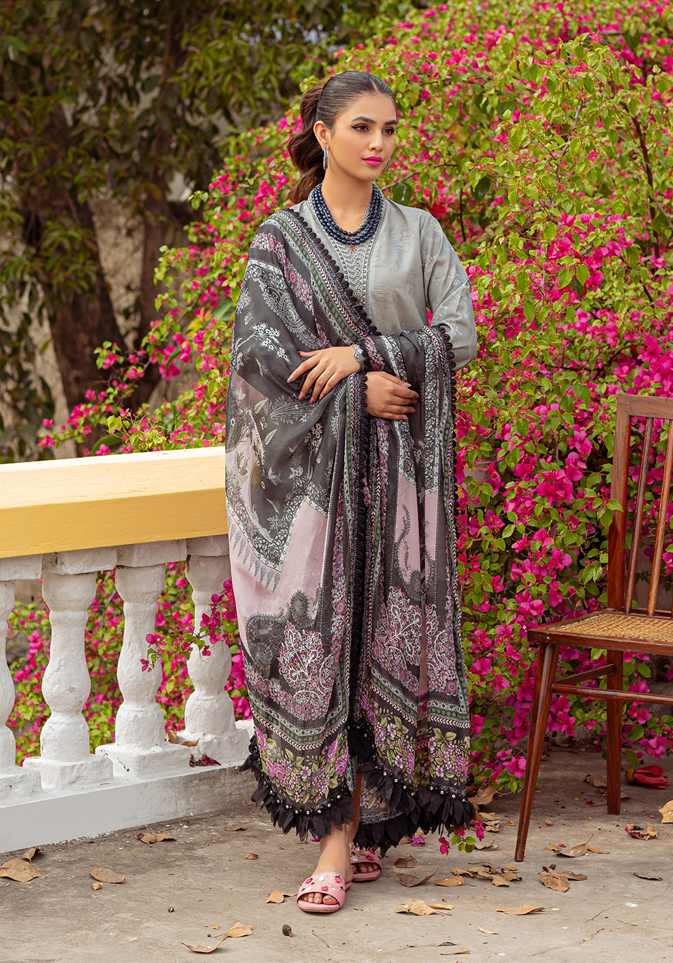 ZQ 4B | Zarqash | Tresor Luxe Lawn 2023