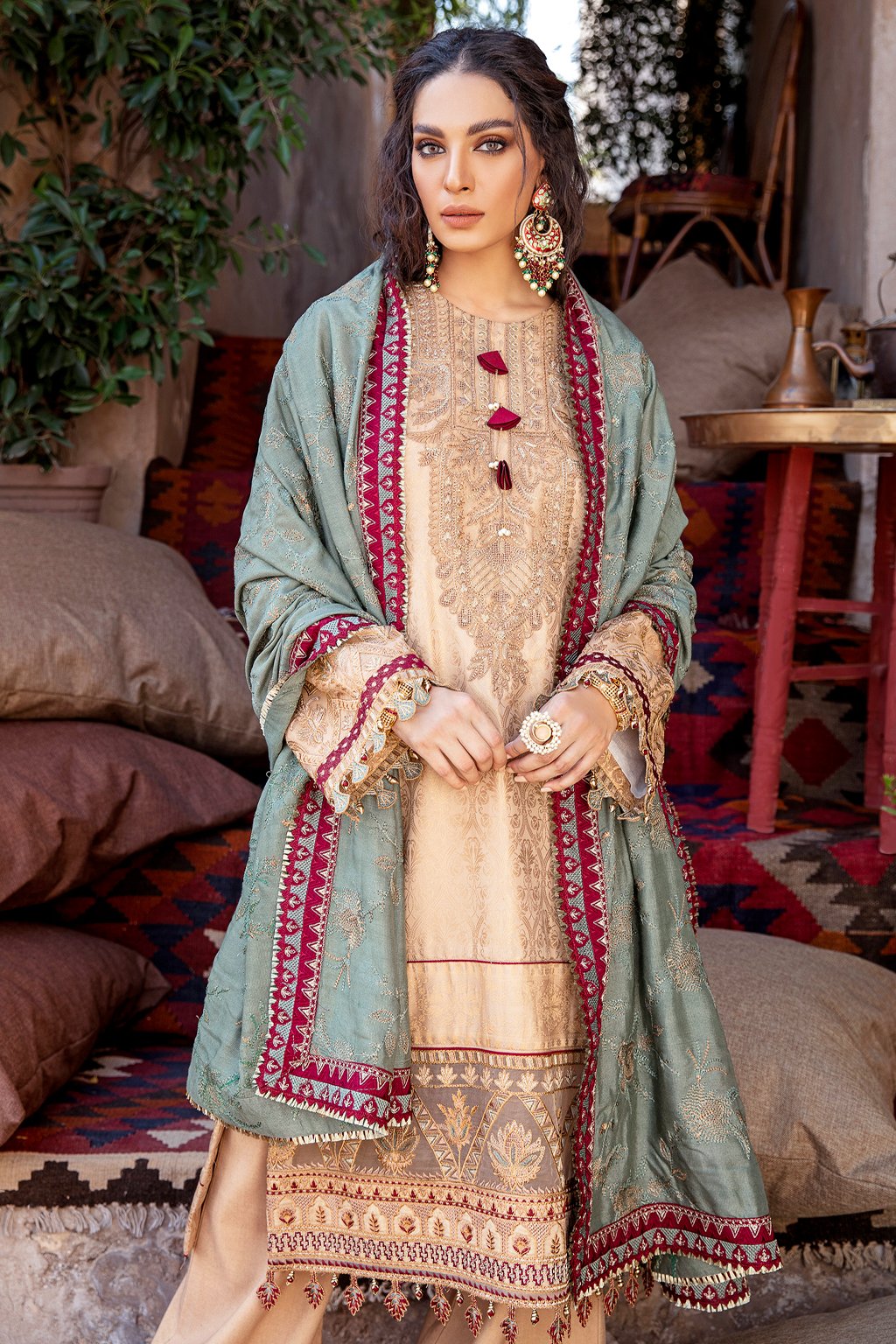 IW20-03 Minu (3PC) | Iznik | Zarsha | Winter Collection'20