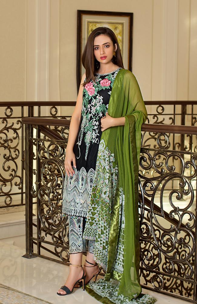 MMLL'21-08B | ALZOHAIB | Mahimaan Luxury Lawn Collection 2021