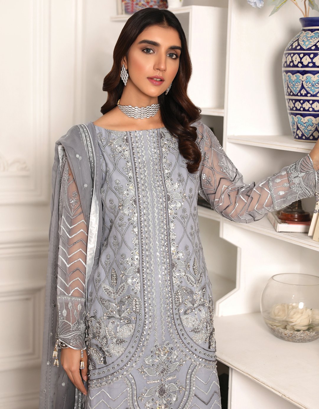 LR-08 | Emaan Adeel | Lamour Luxury Chiffon