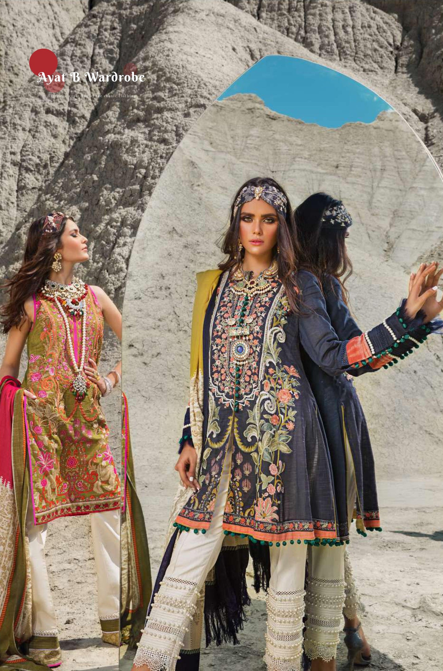 08 - A (Sana Safinaz Winter Shawl'19)