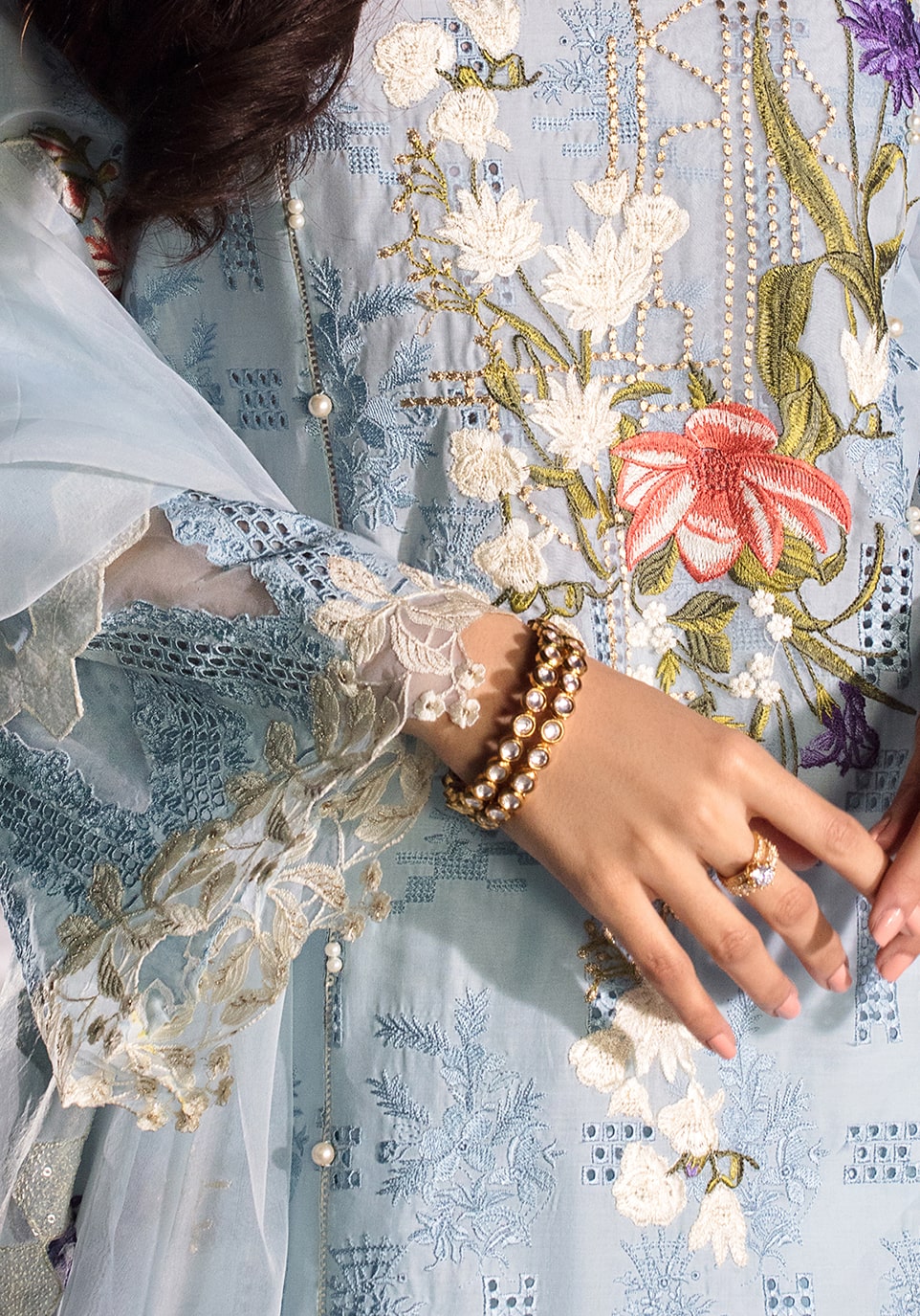 EFC6B - Marina | Elaf | Festive Chikankari 2022