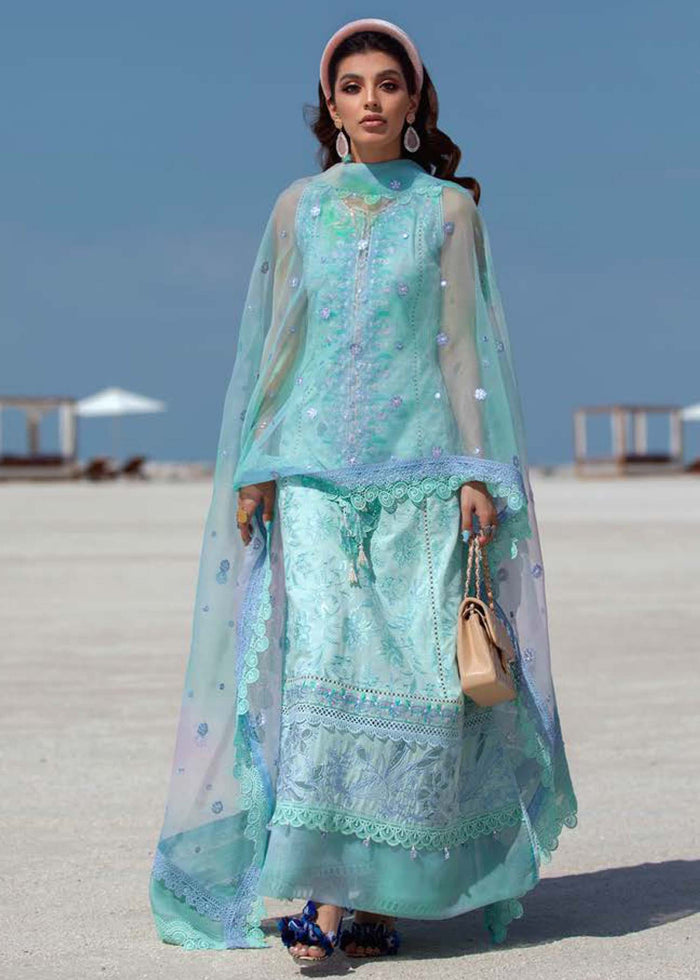 MYKONOS SKY - FTA-09 | Farah Talib Aziz | ilo ilo Spring Summer Lawn 2022