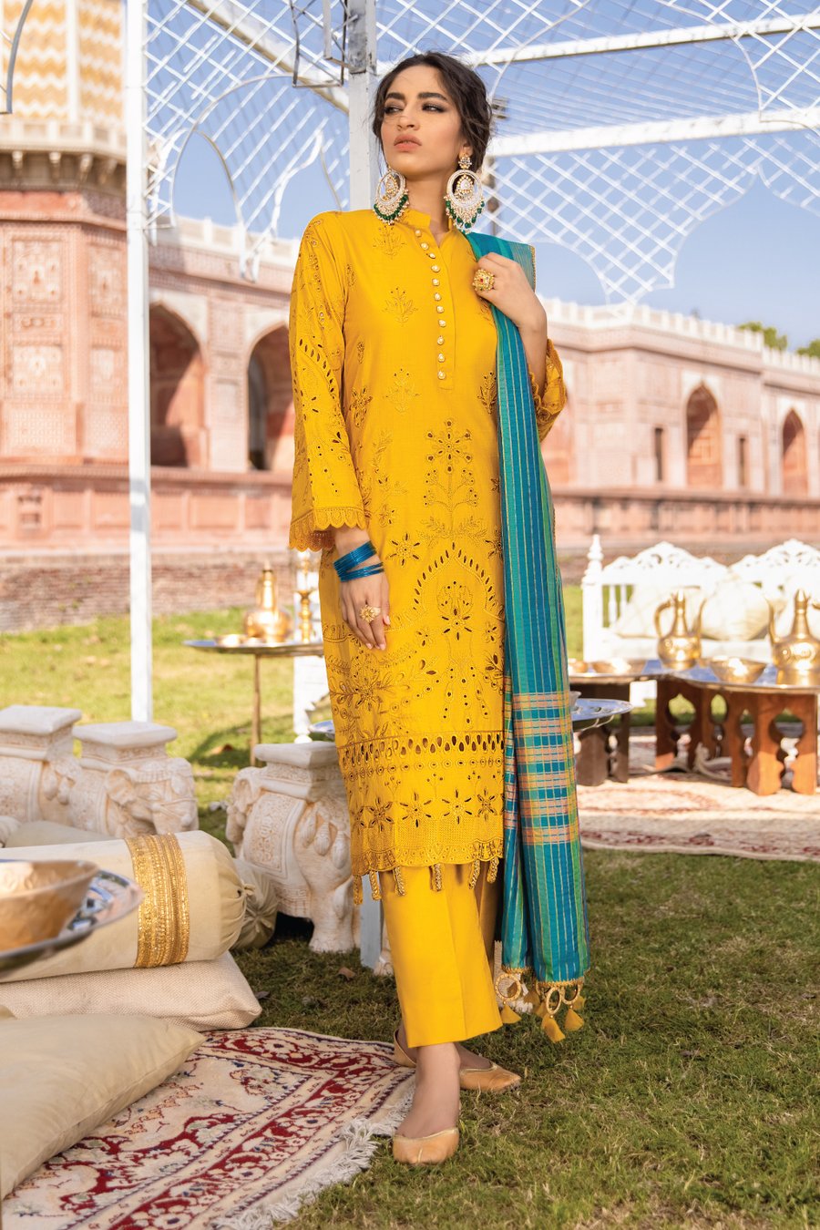 FL-09 LIMUN (3PC) | Iznik Festive Lawn Collection 2021