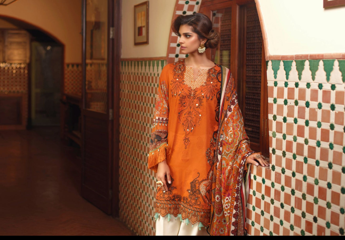 Elena - SR-01 | Saira Rizwan | Ittehad Textiles | Lawn 2020
