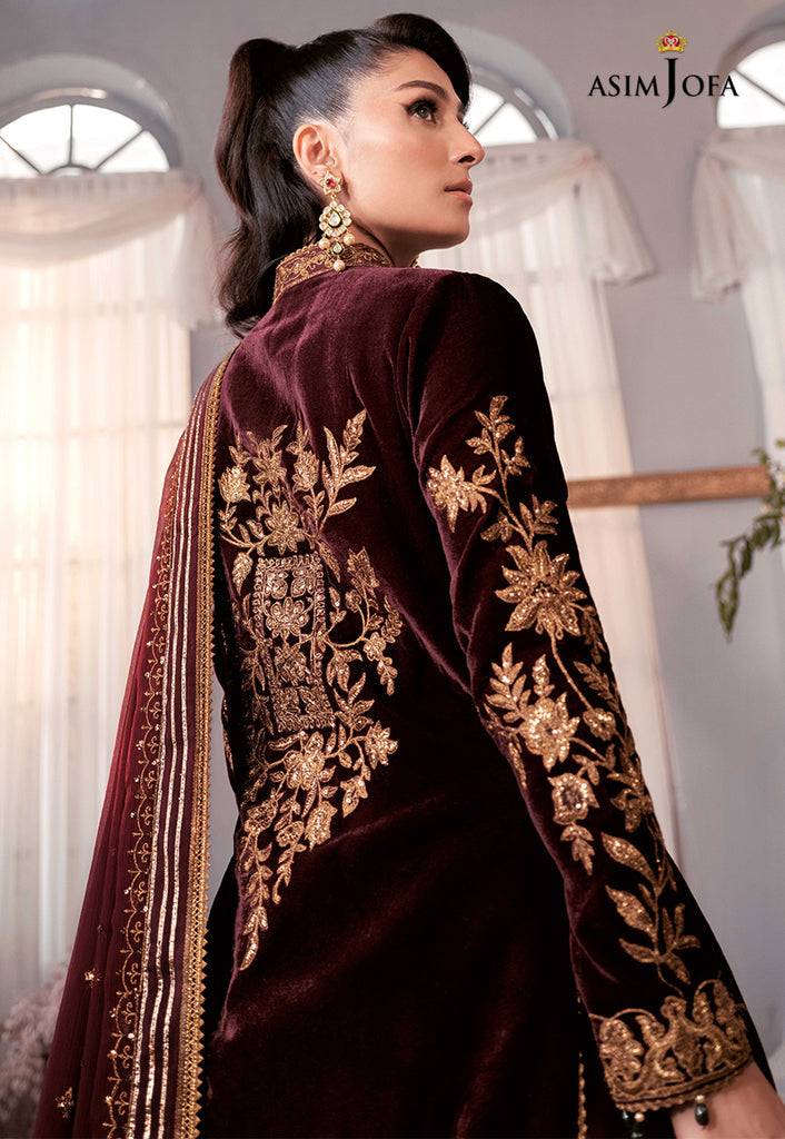 AJAM-01 | Asim Jofa | The Ayeza Edit | Royal Velvet Collection