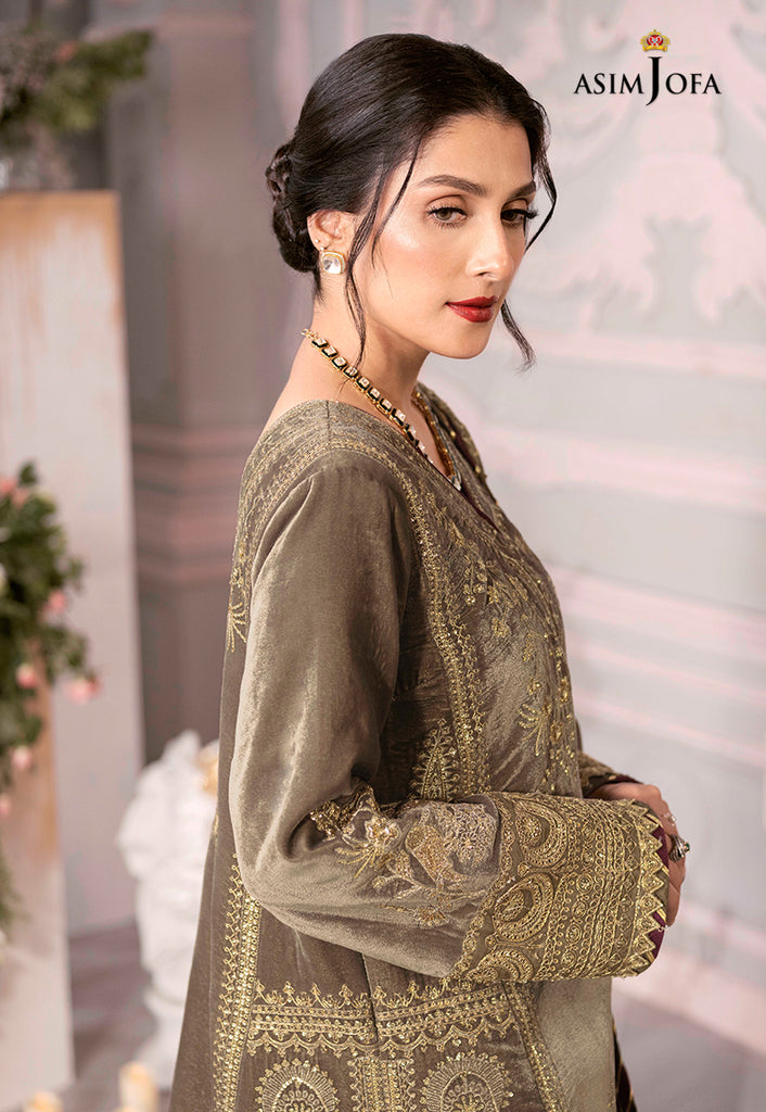 AJAM-03 | Asim Jofa | The Ayeza Edit | Royal Velvet Collection