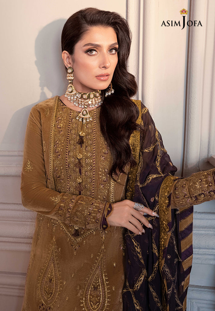 AJAM-07 | Asim Jofa | The Ayeza Edit | Royal Velvet Collection