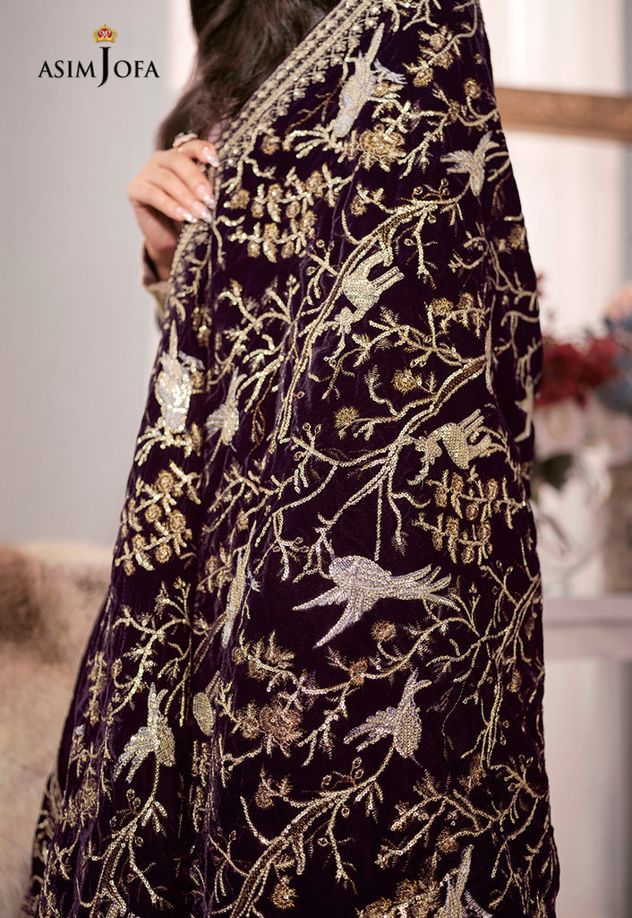 AJAM-09 | Asim Jofa | The Ayeza Edit | Royal Velvet Collection