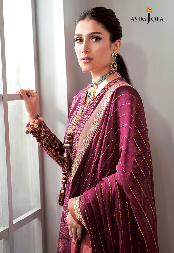 AJAM-10 | Asim Jofa | The Ayeza Edit | Royal Velvet Collection
