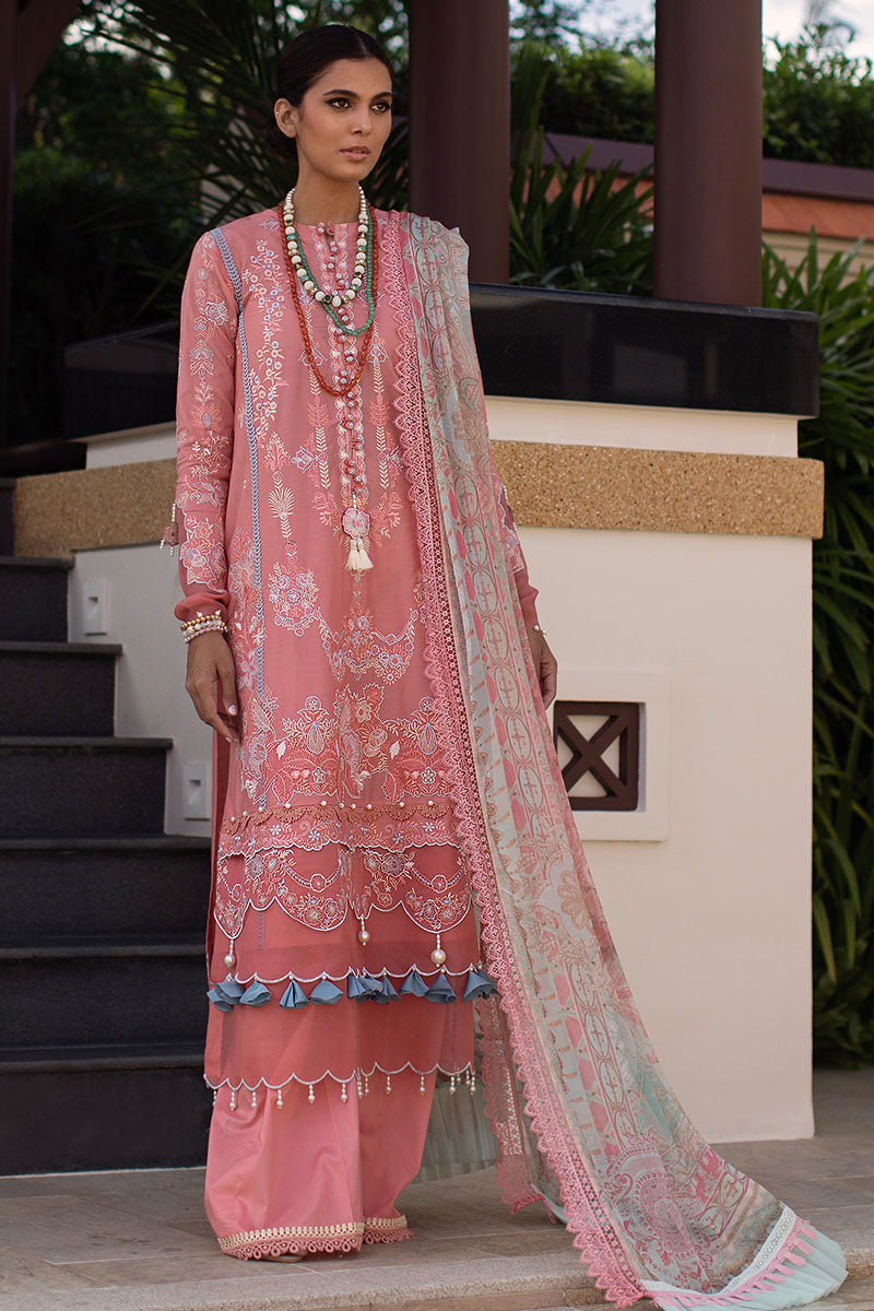 Ansab Jahangir | Zoha Luxury Lawn 25 | French Lavender