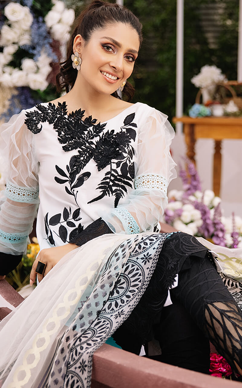 ZINNIA AR-5A | Asifa & Nabeel | Ariana | Luxury Lawn Eid Edit'21