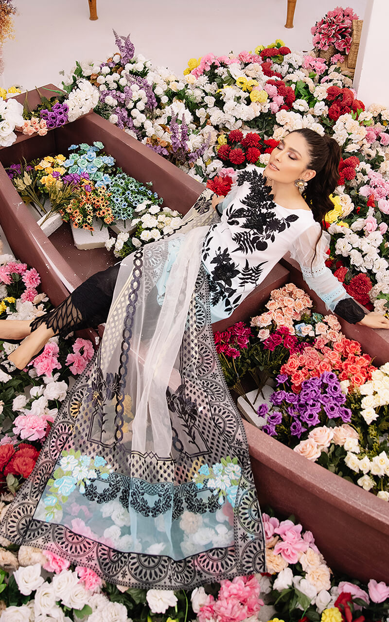 ZINNIA AR-5A | Asifa & Nabeel | Ariana | Luxury Lawn Eid Edit'21