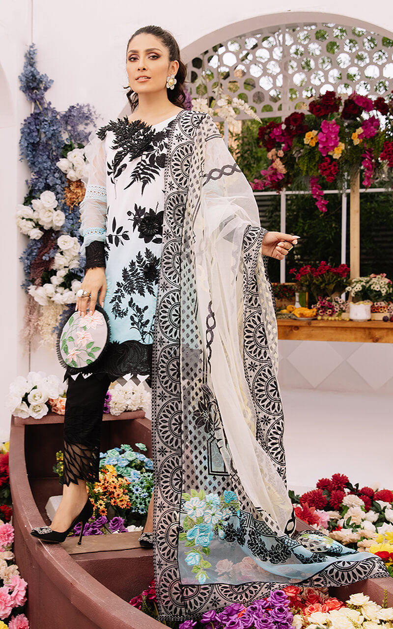 ZINNIA AR-5A | Asifa & Nabeel | Ariana | Luxury Lawn Eid Edit'21