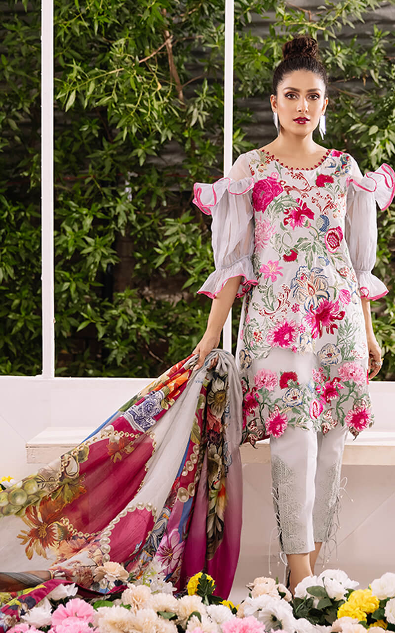 WILLOW AR-7A | Asifa & Nabeel | Ariana | Luxury Lawn Eid Edit'21