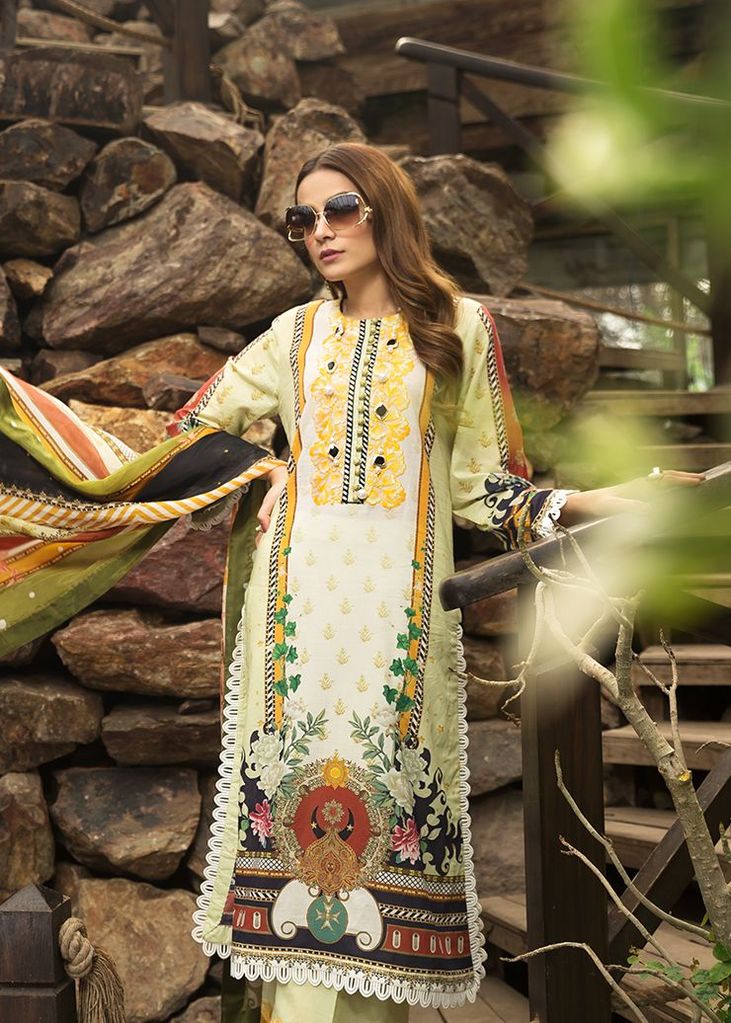 07-Anne Lace | Afrozeh | Sienna Lawn'20