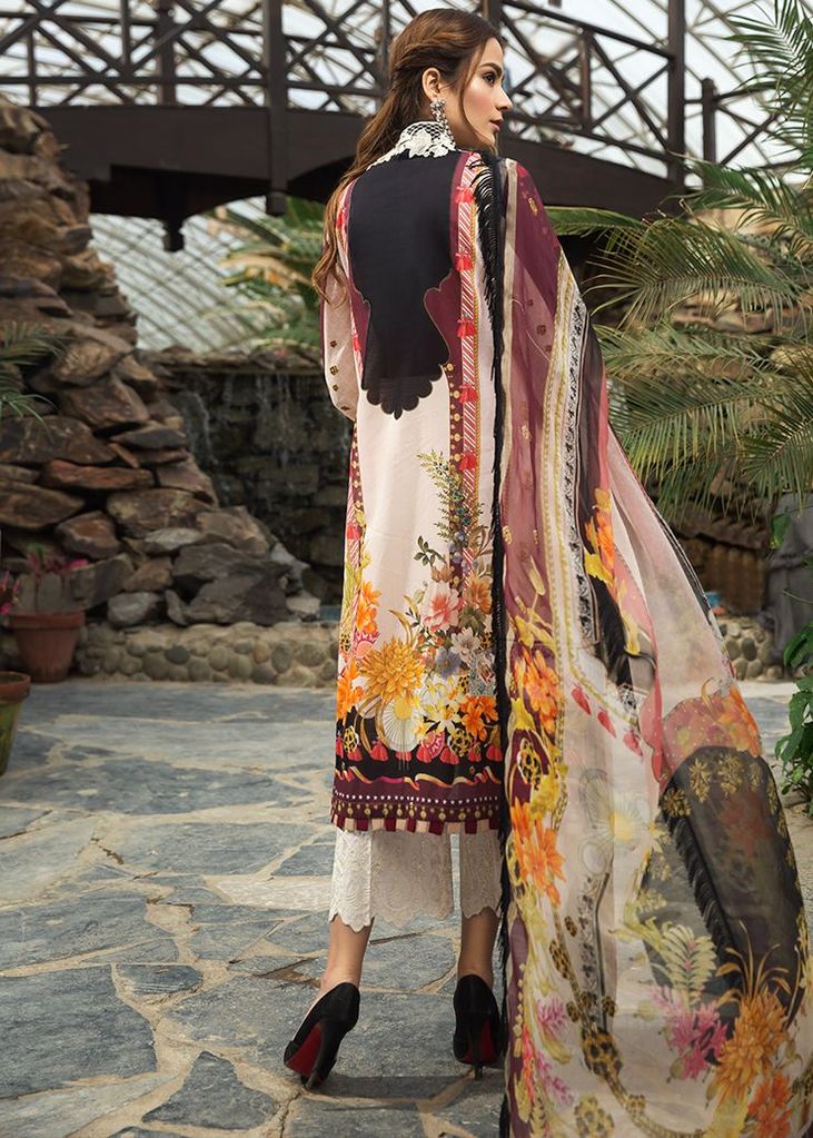 03-Aster | Afrozeh | Sienna Lawn'20