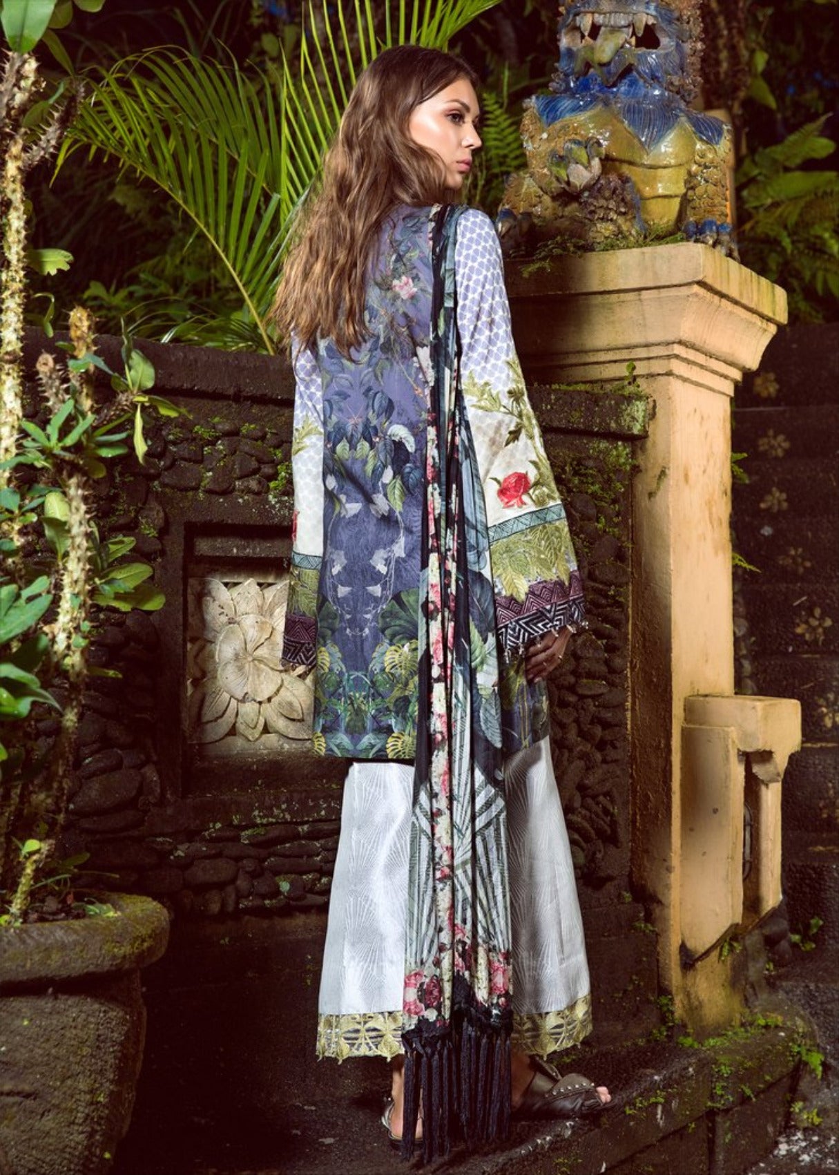 Bali Bloom 10A - Shiza Hassan Luxury Lawn 2019