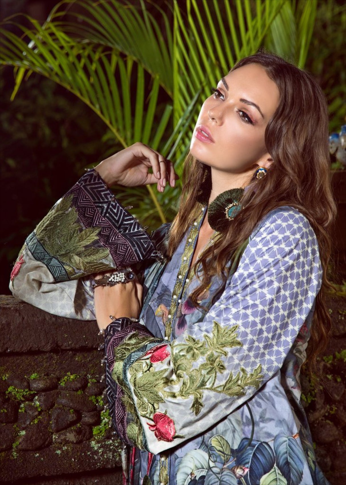 Bali Bloom 10A - Shiza Hassan Luxury Lawn 2019