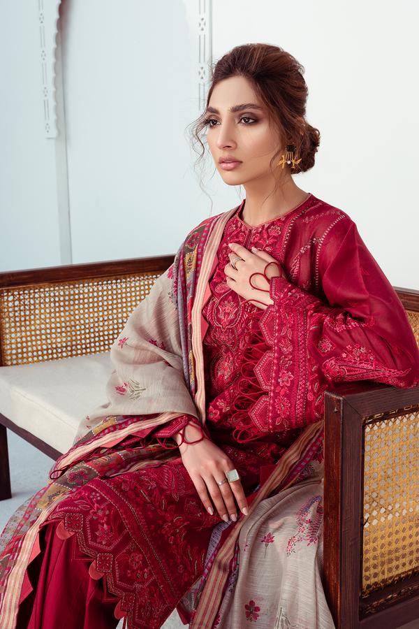 CARNELIAN | Baroque | Swiss Voile Lawn Collection 2021