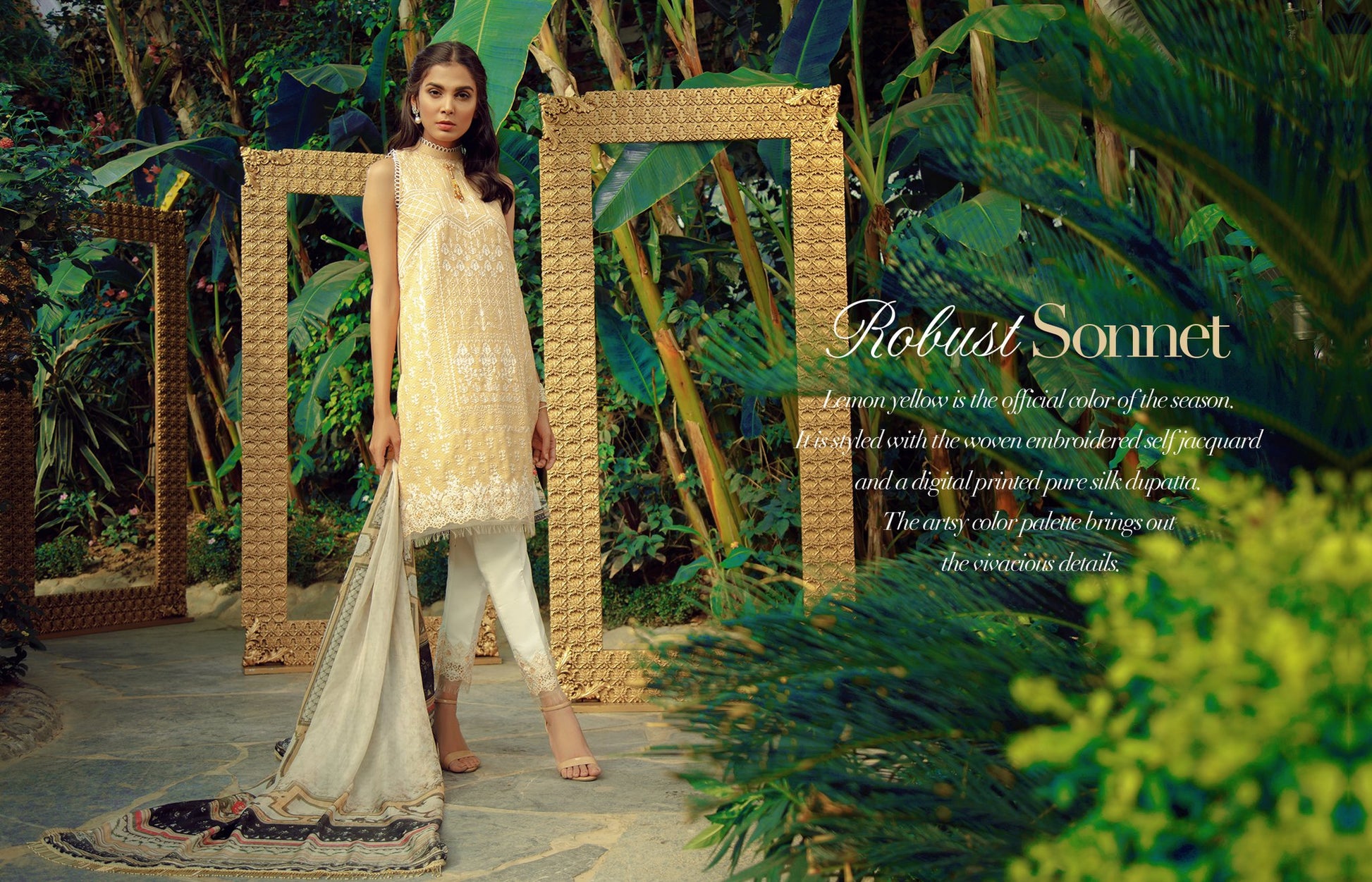 7A Peach - Zarqash Lawn 2019