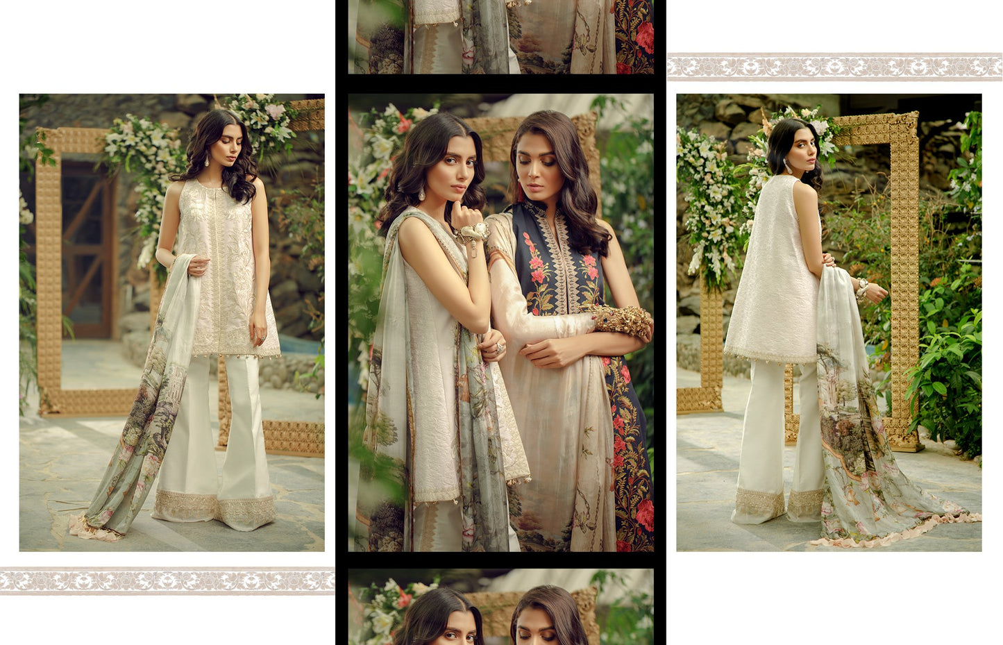 1B Pink Powder - Zarqash Lawn 2019