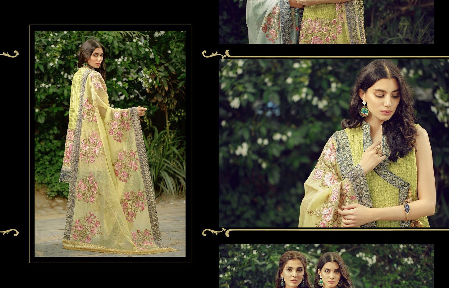 3B Lime Green - Zarqash Lawn 2019