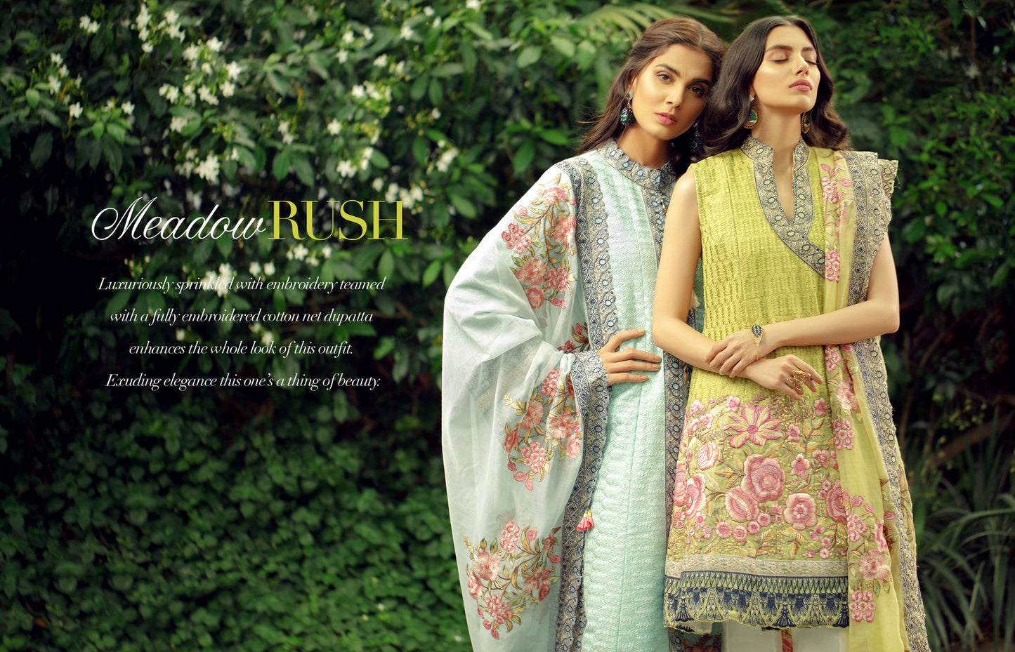 3A Aqua Blue - Zarqash Lawn 2019