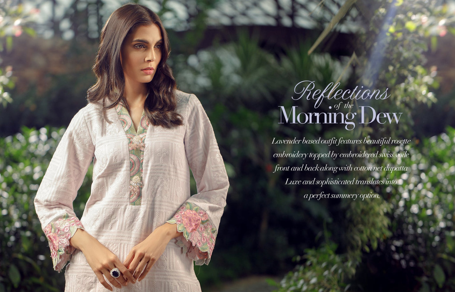 9 Lavender - Zarqash Lawn 2019