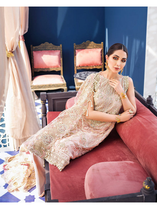 Ines D-1 (3-Piece Embroidered Net Suit) | Gulaal | Adila Unstitched Luxury Formals
