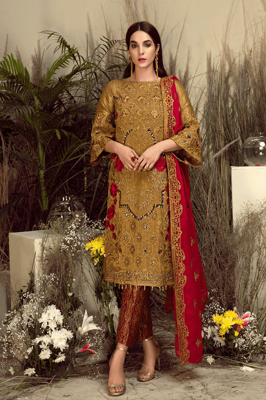 02 Saffron Dream (Imrozia - Orabelle Chiffon Collection)