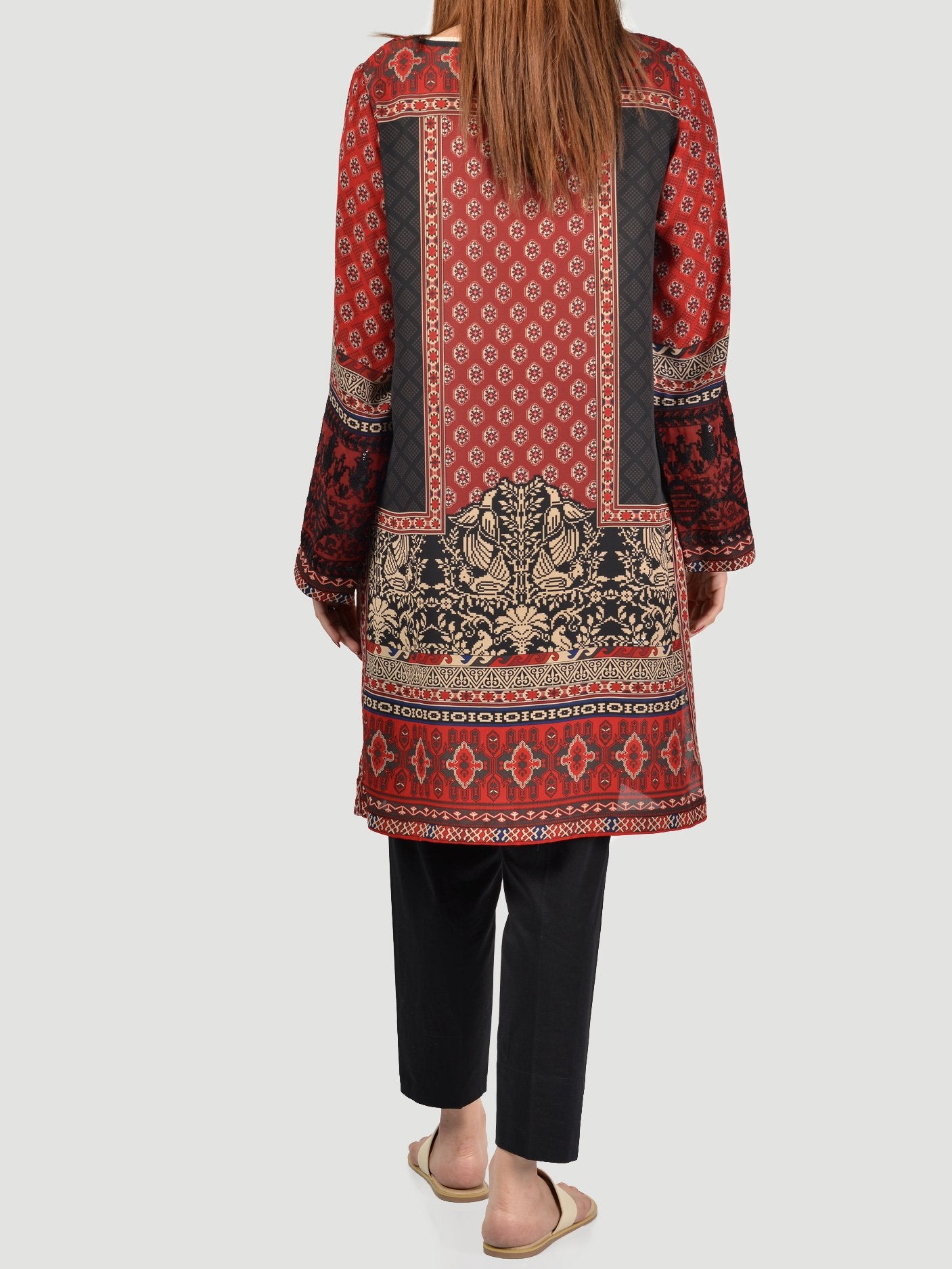 Embroidered Grip Shirt (F1007) by Limelight
