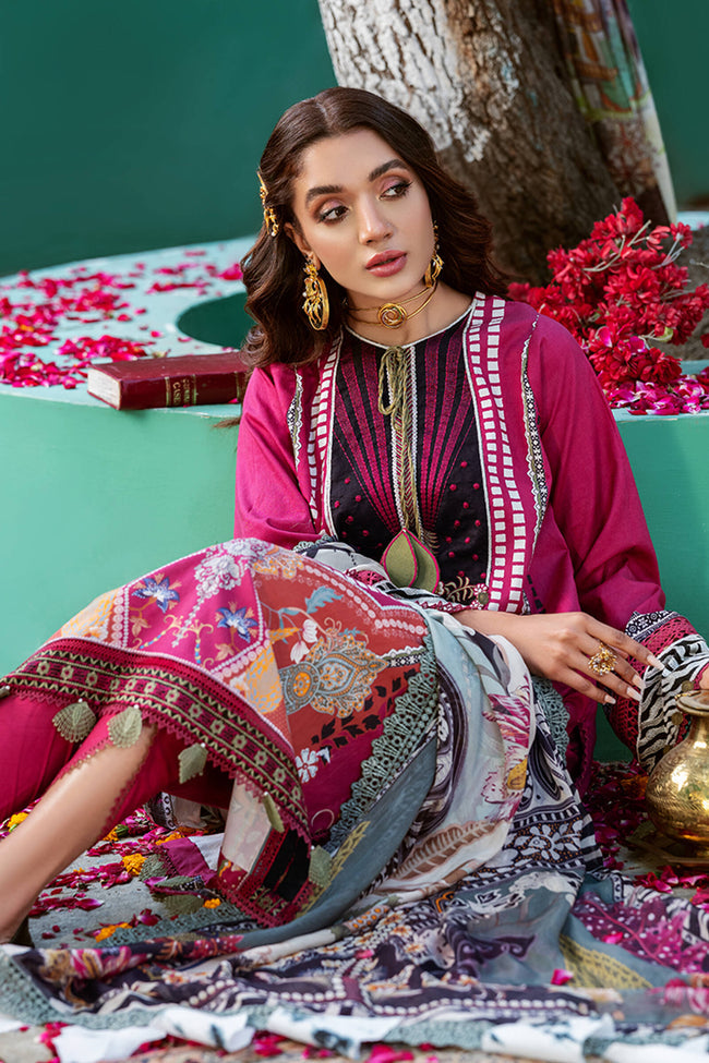 DAHLEEZ - SKL2208 | Shiza Hassan | Kinaar Lawn 2022