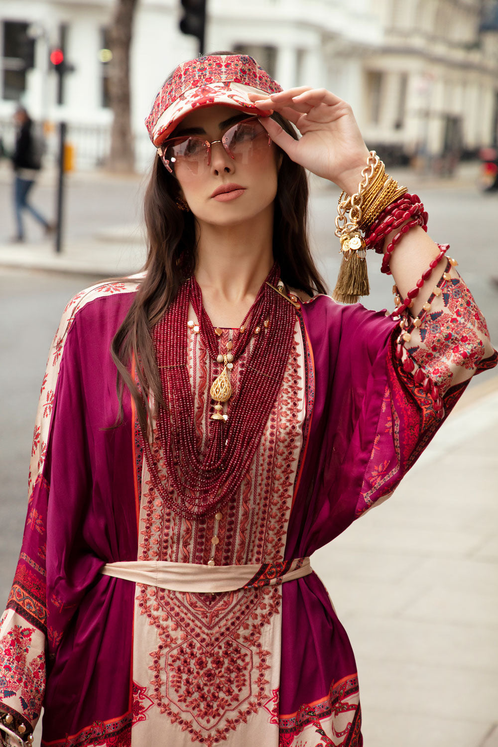 Design 01 | Sobia Nazir | Silk Unstitched Collection 2022