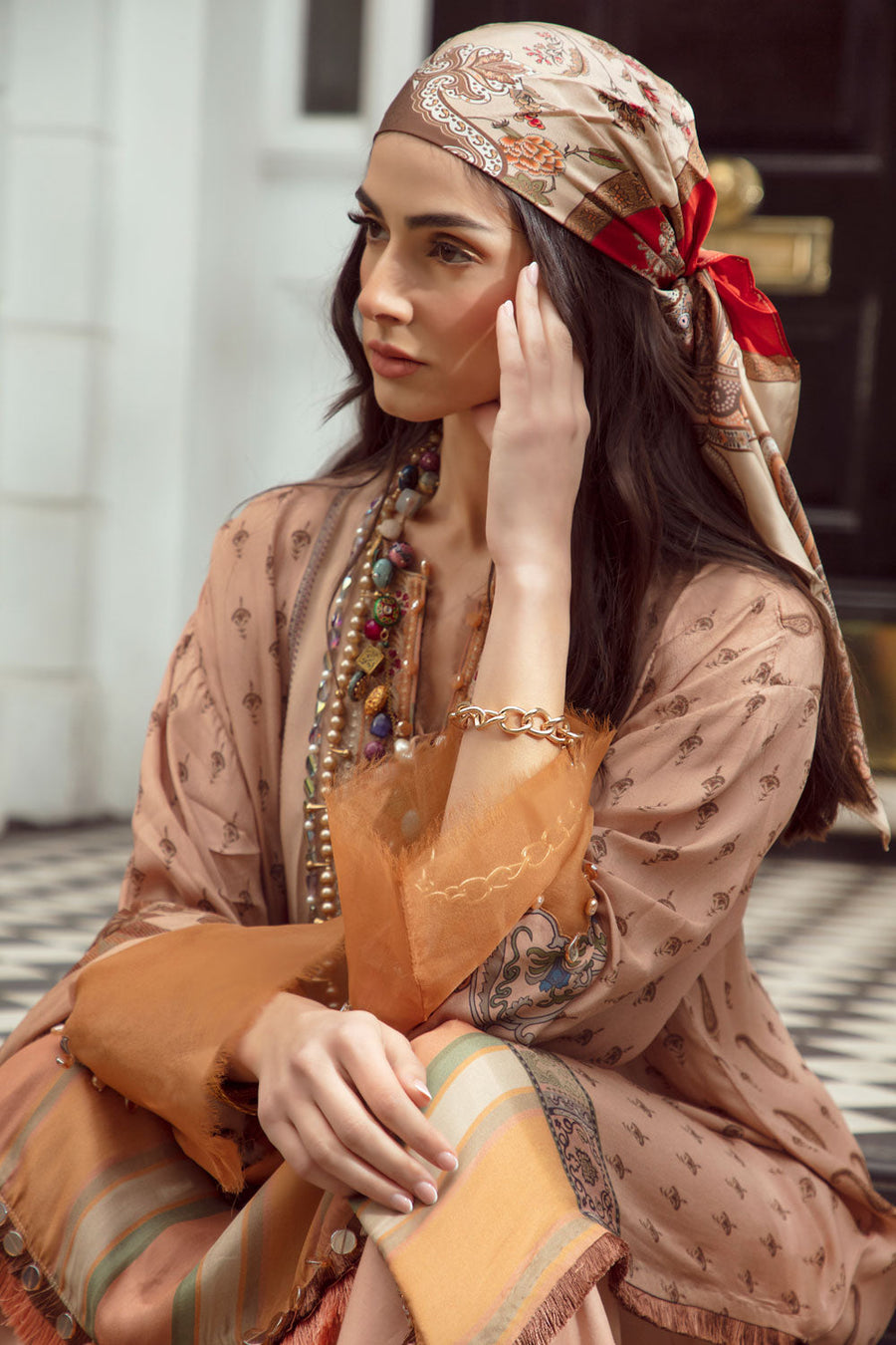 Design 06 | Sobia Nazir | Silk Unstitched Collection 2022