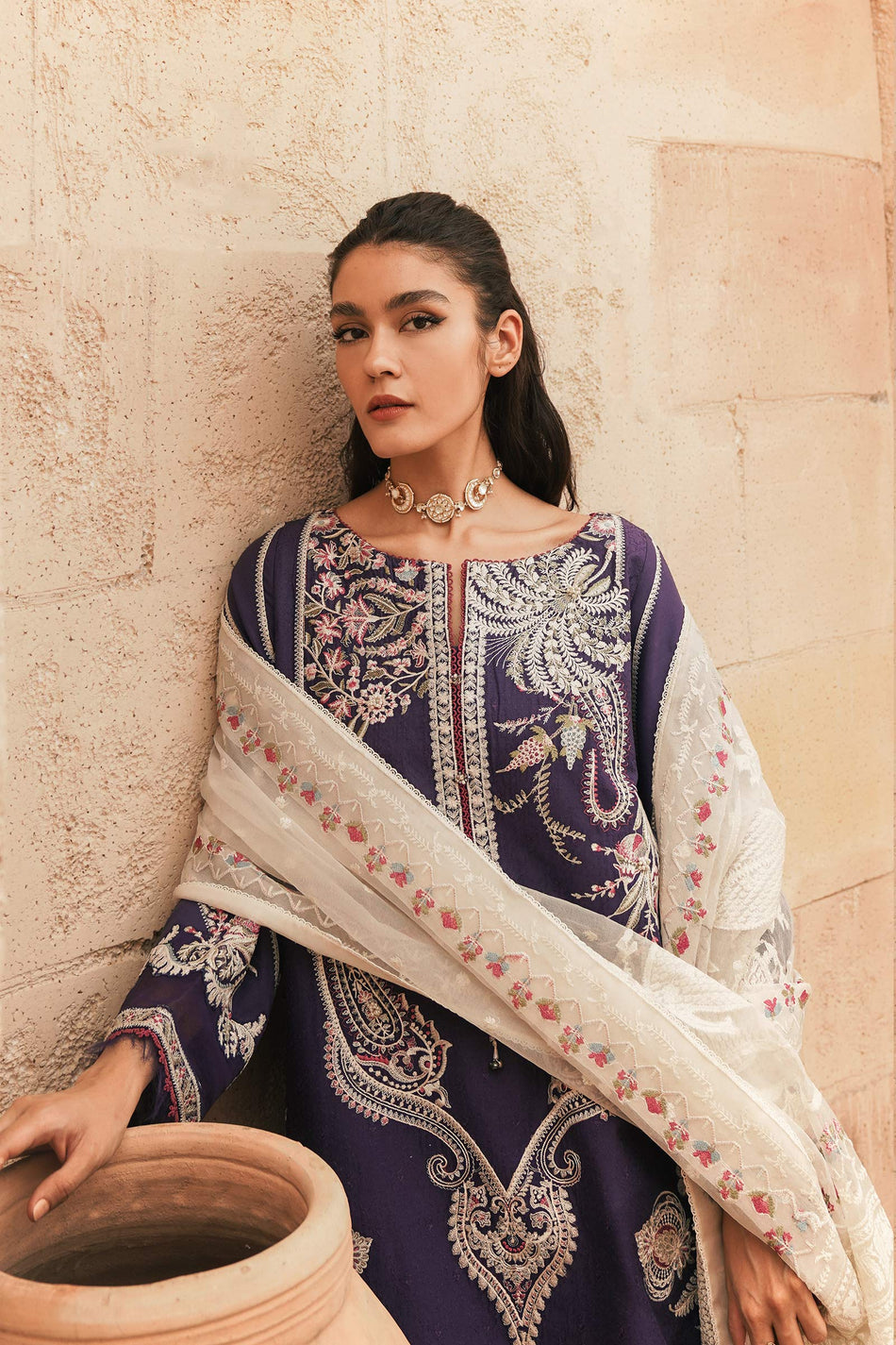 Dina | Zara Shahjahan | Eid Luxury Lawn 2022