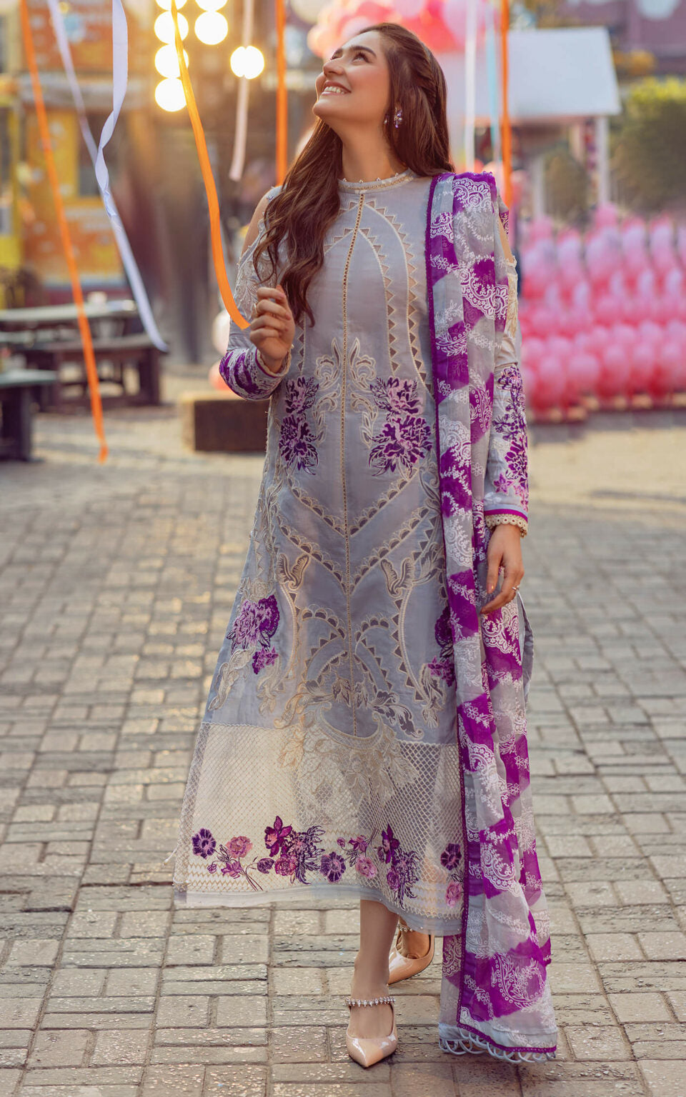Ellie (SL-09) | Asifa & Nabeel | Lilibet Luxury Lawn 2022